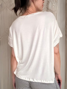 Blusa Quadradinha - Malha Crepe