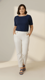 Calça Renata - Moletinho Linho