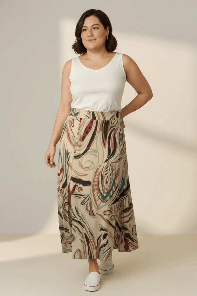 Saia Barbara - Malha Viscolycra