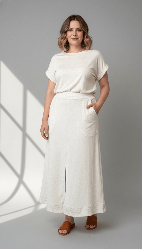 Saia Eliana Pesponto - Moletinho