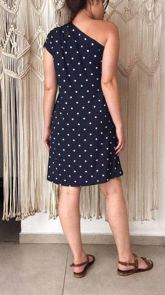 Vestido Chloe Poá - Malha Viscolycra