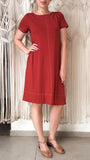 Vestido Marta Pesponto - Malha Viscolycra